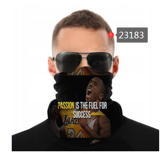 NBA 2021 Los Angeles Lakers #24 kobe bryant 23183 Dust mask with filter